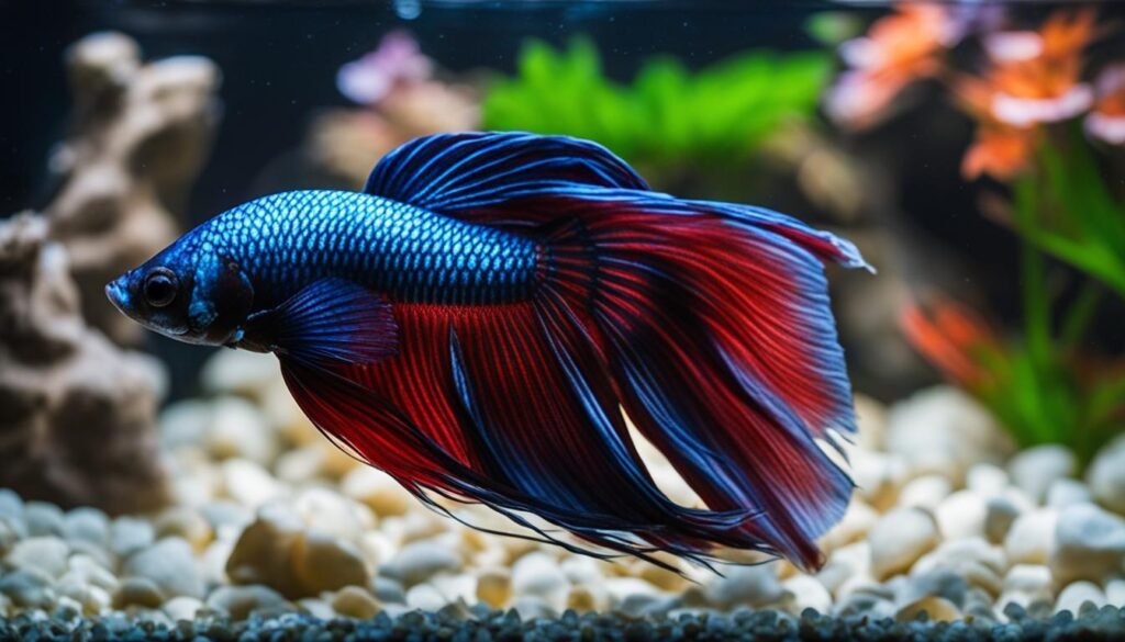 Betta Fish Sleeping