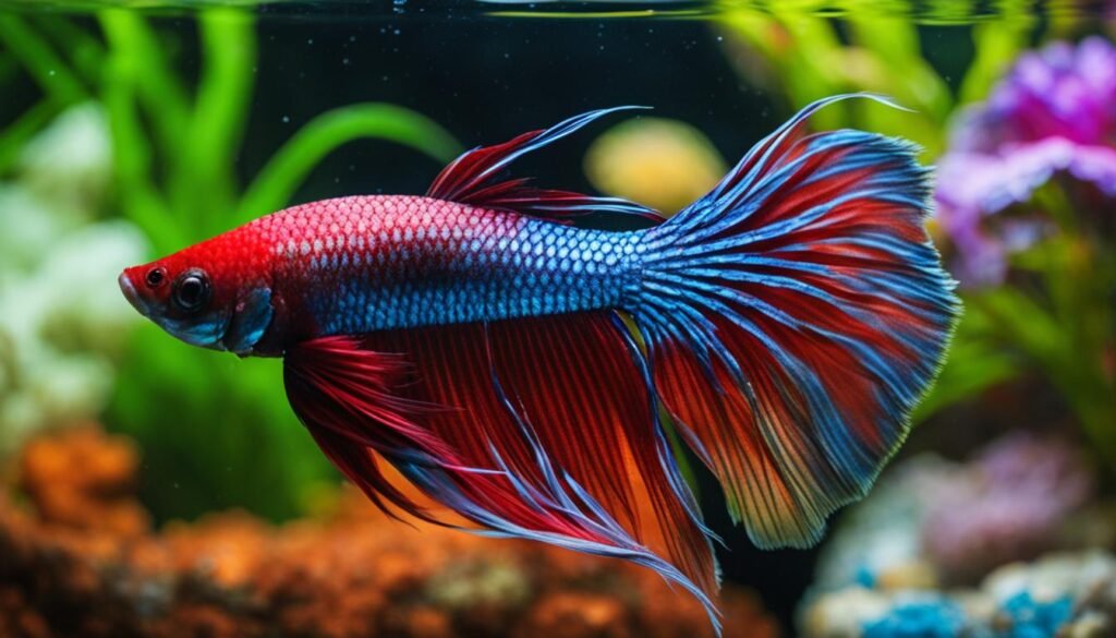 Betta fish tail care