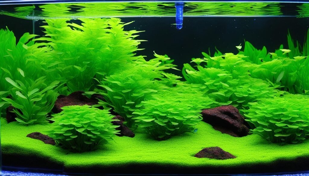 Duckweed in Betta Fish Tank