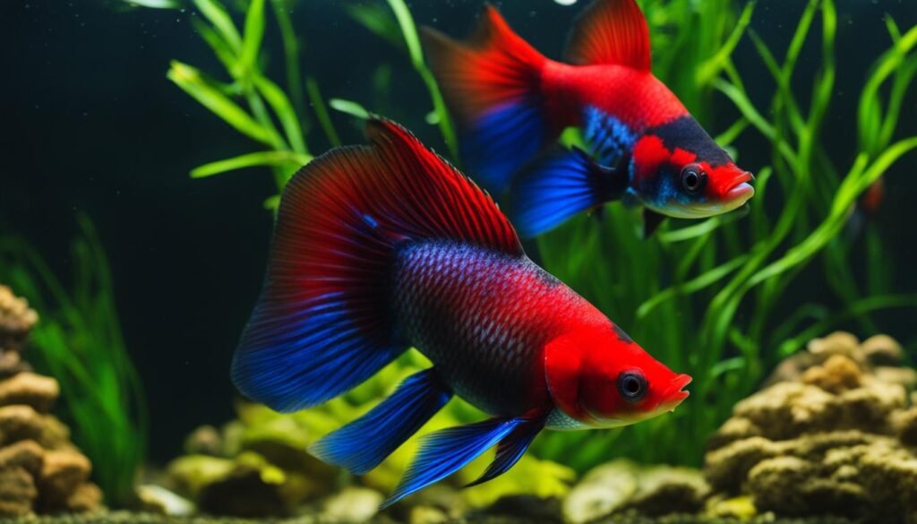 Male Platy Fish Aggression