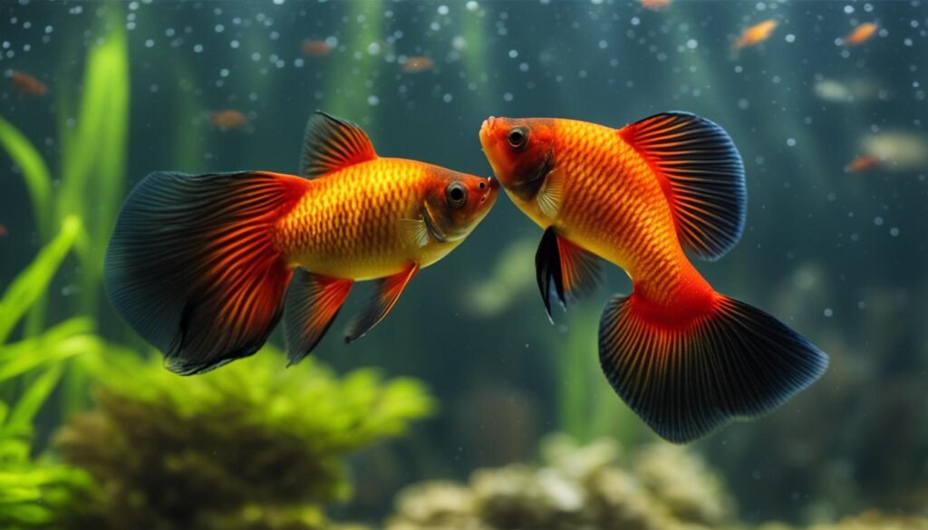 Male Platy Fish Behavior