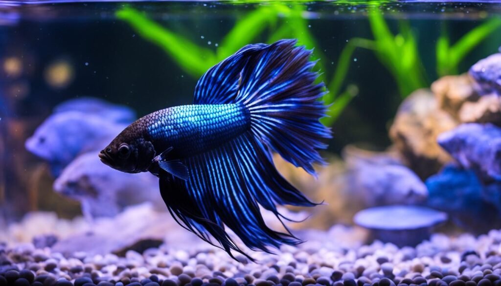 Optimizing light for betta fish