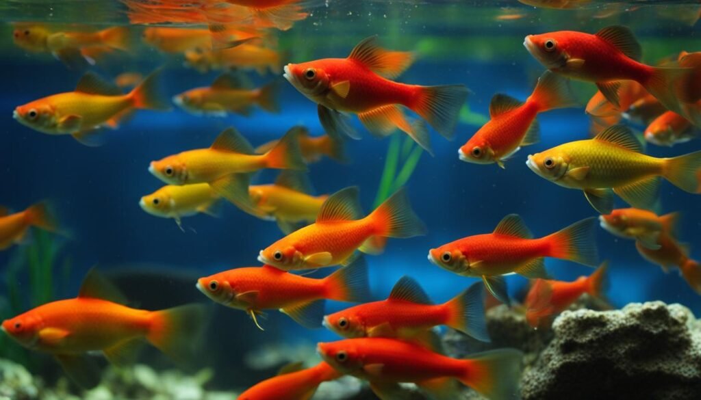 Platy Fish breeding