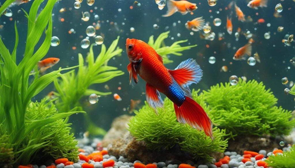 Types of food for betta fish and guppies