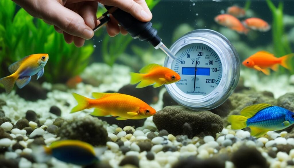 adjusting pH in fish tank