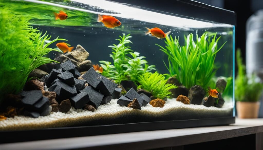 how to use activated carbon in aquarium