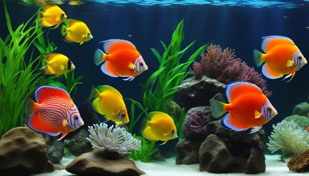 keeping Discus and Angel Fish together