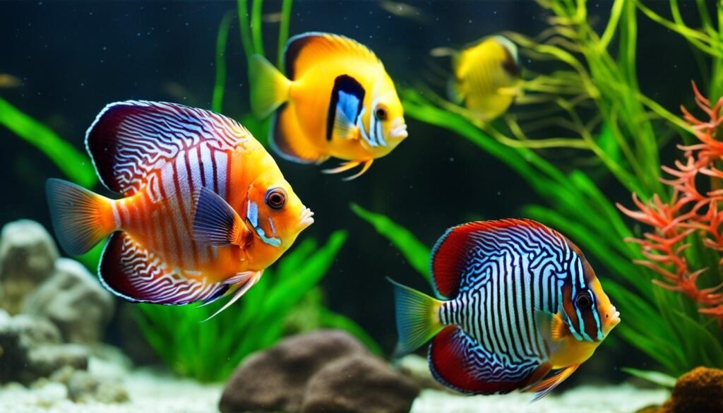 keeping Discus and Angel Fish together