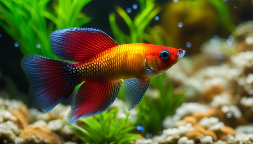 male platy fish breeding