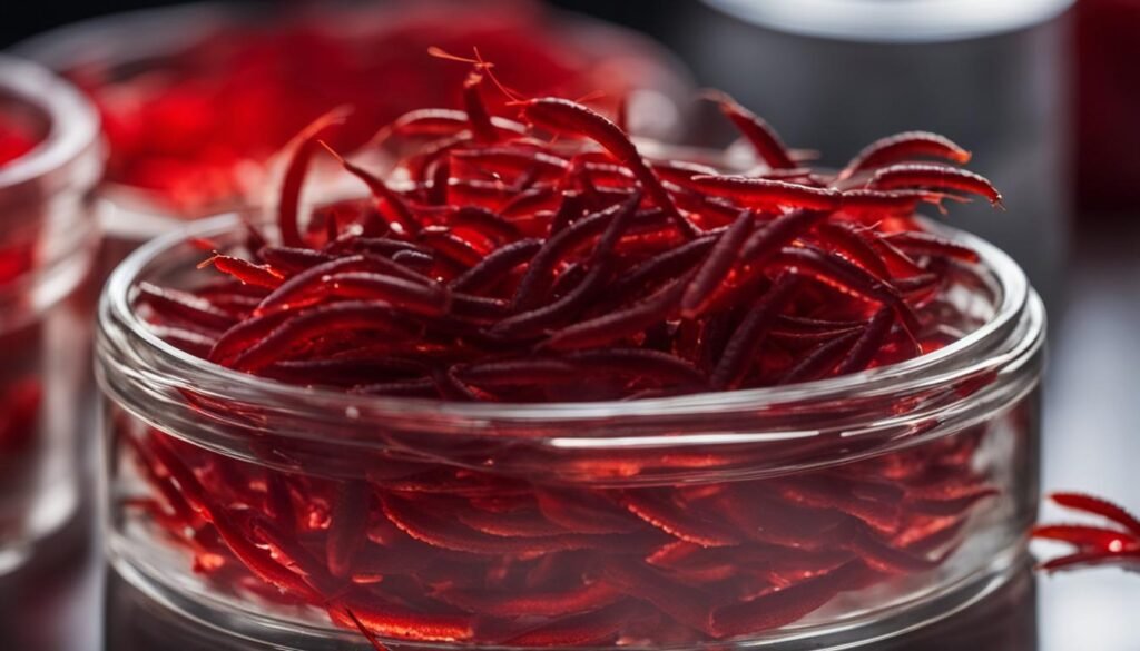 preparation of bloodworms for betta fish