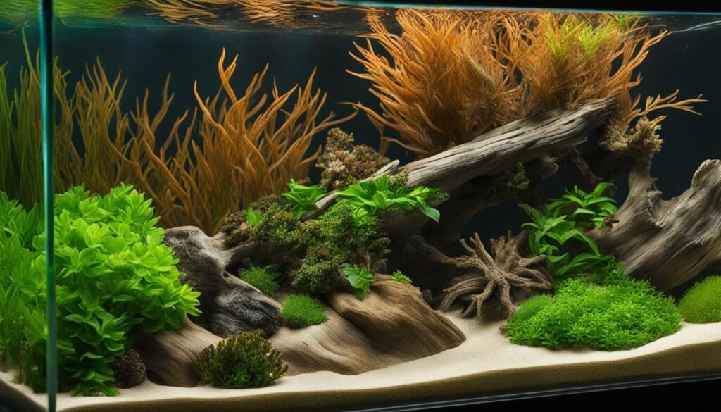 reptile sand in aquariums