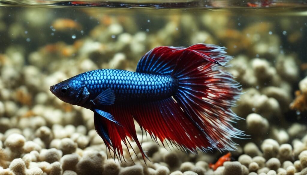 risks of feeding betta fish bloodworms