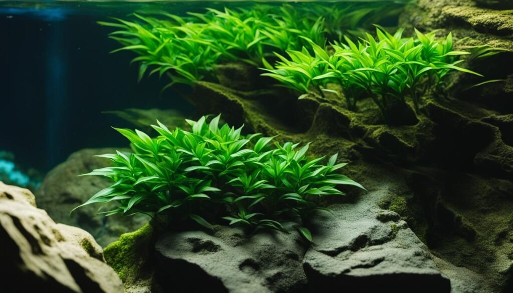 securing underwater plants